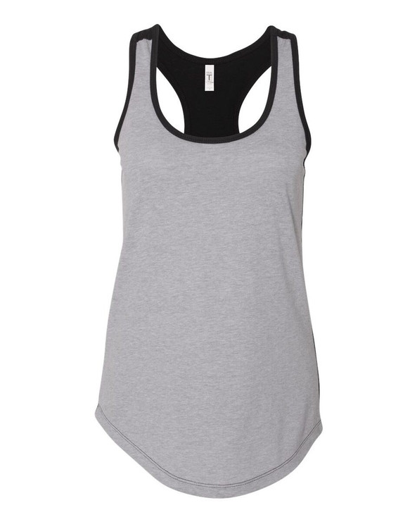 Next Level 1534 - Women’s Ideal Colorblocked Racerback Tank