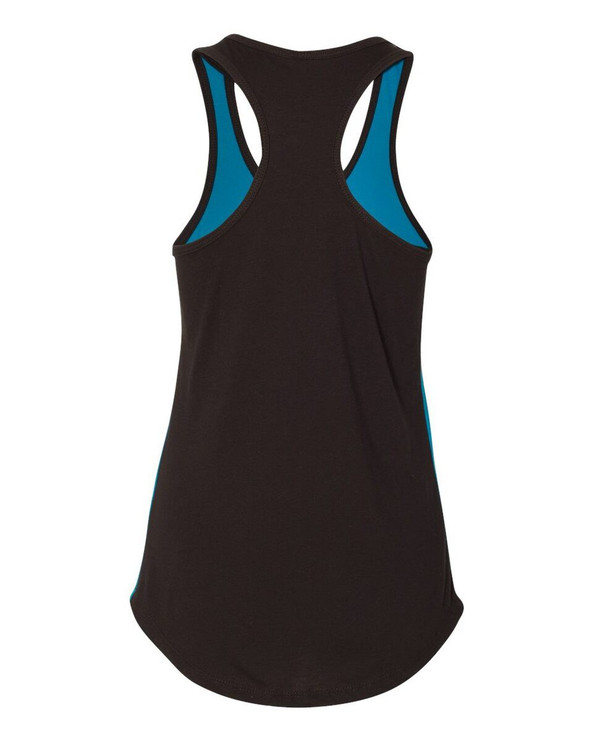 Next Level 1534 - Women’s Ideal Colorblocked Racerback Tank