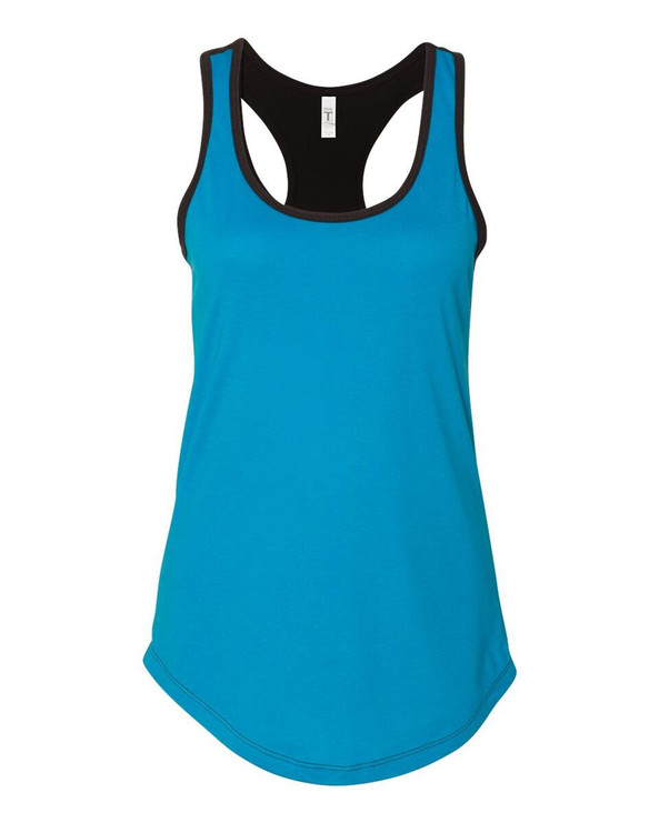 Next Level 1534 - Women’s Ideal Colorblocked Racerback Tank