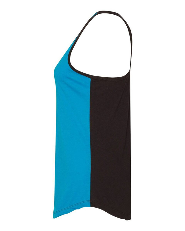 Next Level 1534 - Women’s Ideal Colorblocked Racerback Tank