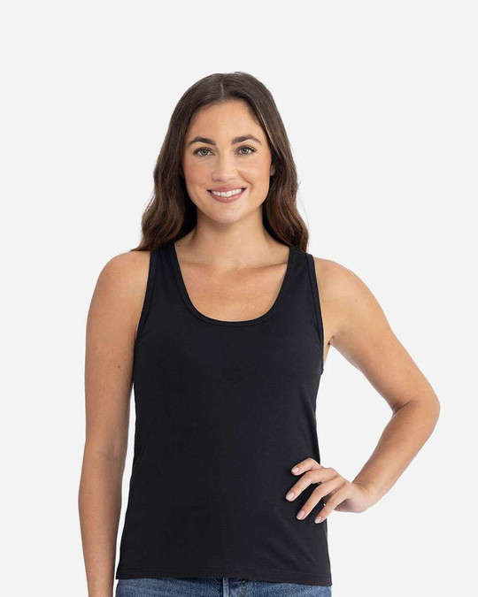 Next Level 3933 - Camiseta de tirantes de algodón para mujer