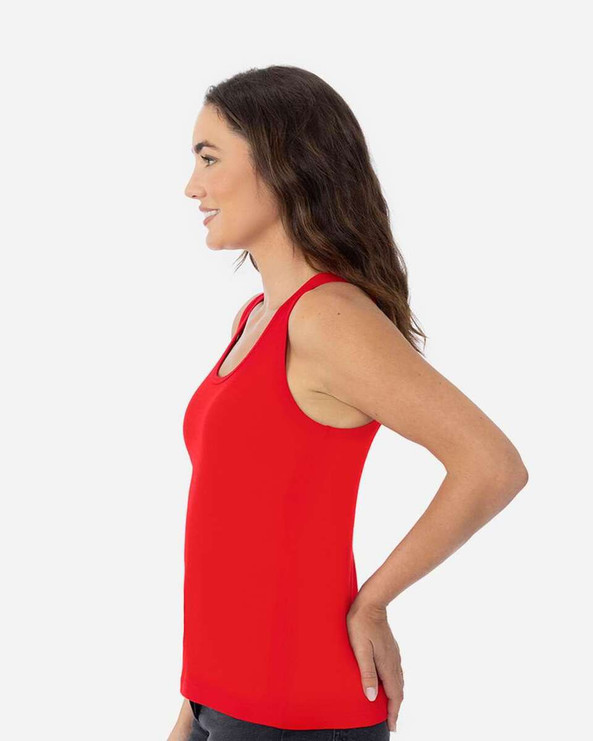 Next Level 3933 - Camiseta de tirantes de algodón para mujer