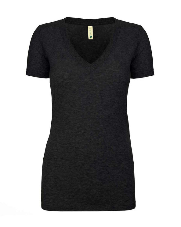 Next Level 4240 - Camiseta de cuello en V Eco Performance para mujer
