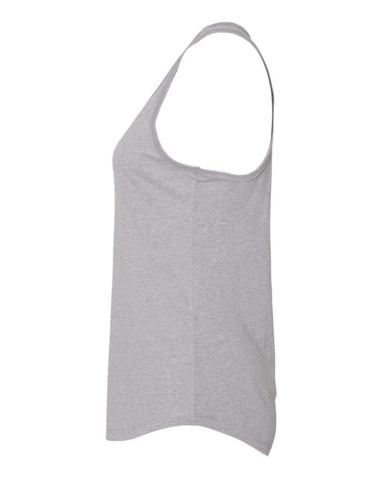 Next Level 6338 - Camiseta de tirantes fruncida con espalda cruzada para mujer