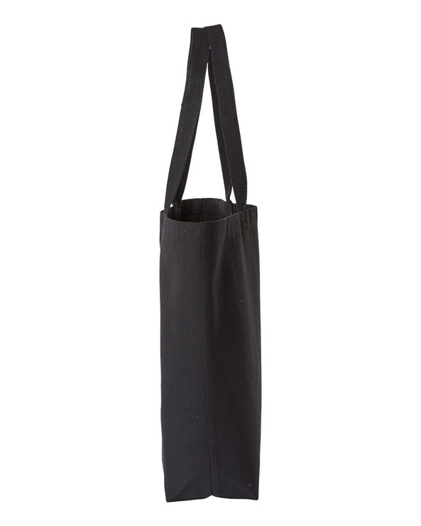 OAD OAD108R - Bolsa Jumbo de lona reciclada de peso medio con fuelle