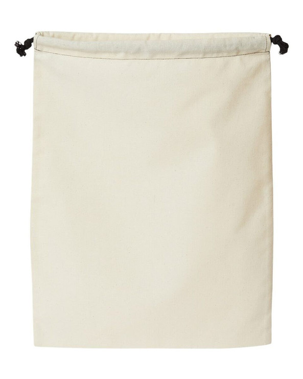 OAD OAD119R - Double Cinch Recycled Canvas Shoe and Accessory Bag