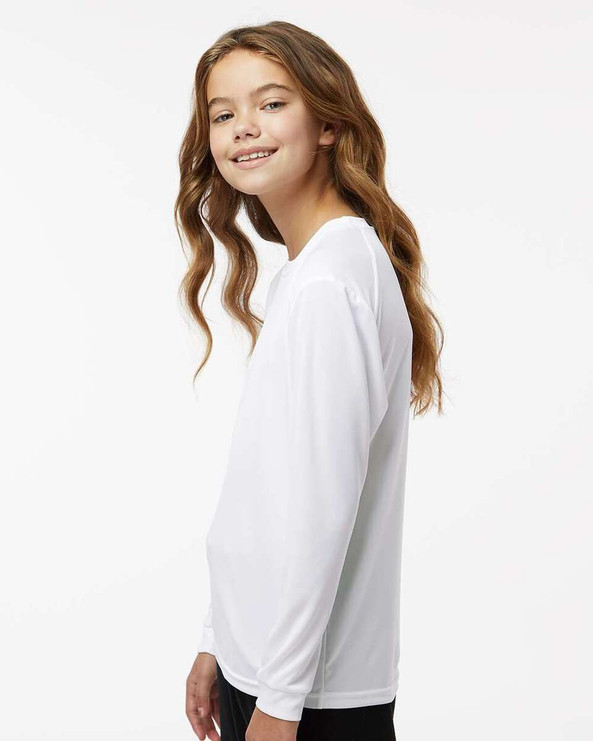 Paragon 218Y - Youth Long Islander Performance Long Sleeve T-Shirt