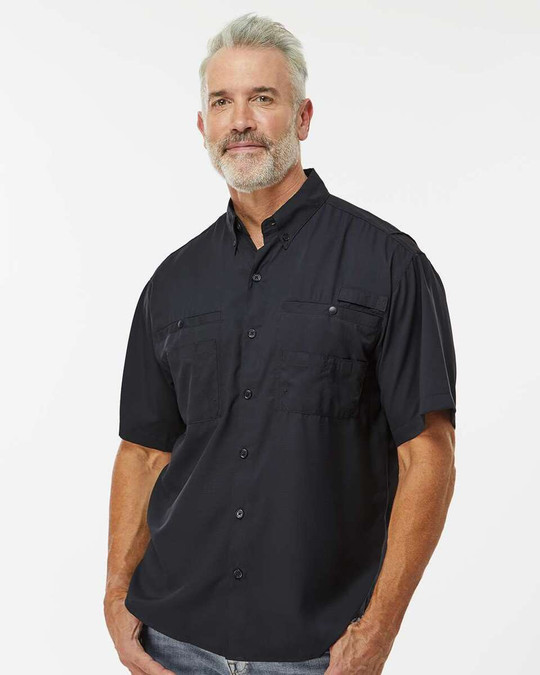 Paragon 700 - Camisa de pesca de manga corta Hatteras Performance