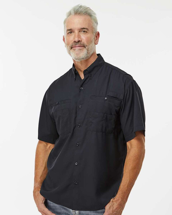Paragon 700 - Camisa de pesca de manga corta Hatteras Performance