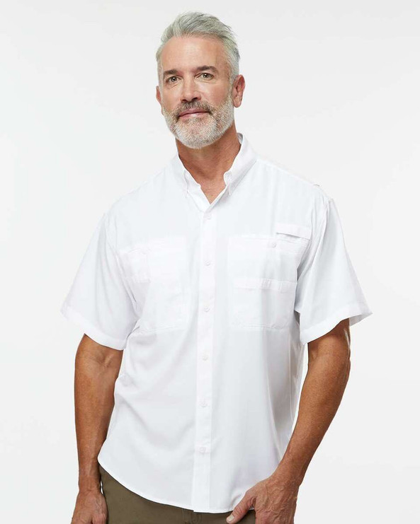 Paragon 700 - Camisa de pesca de manga corta Hatteras Performance