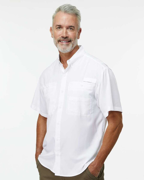 Paragon 700 - Camisa de pesca de manga corta Hatteras Performance