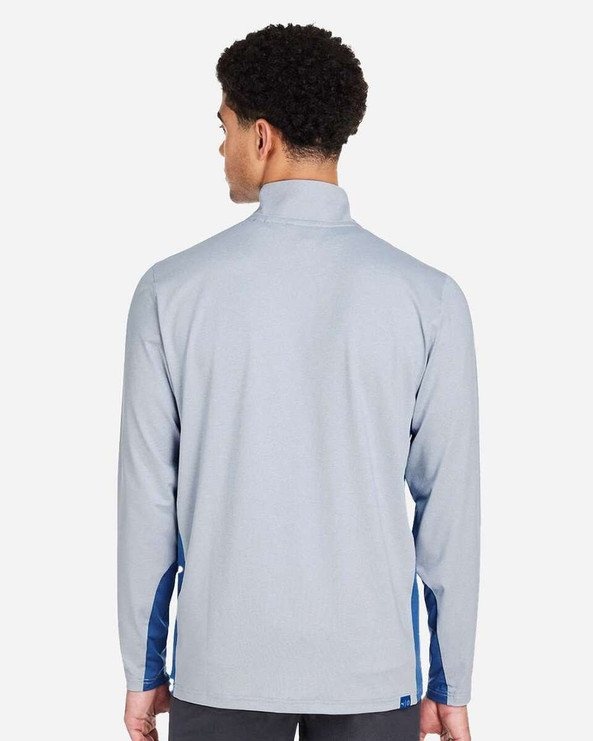 Puma Golf PG410 - Mesa Stripe Quarter-Zip Pullover
