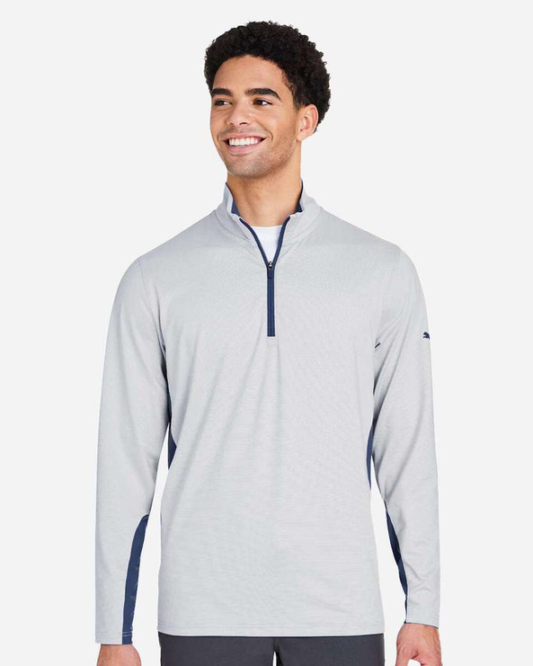 Puma Golf PG410 - Jersey con cremallera y rayas Mesa