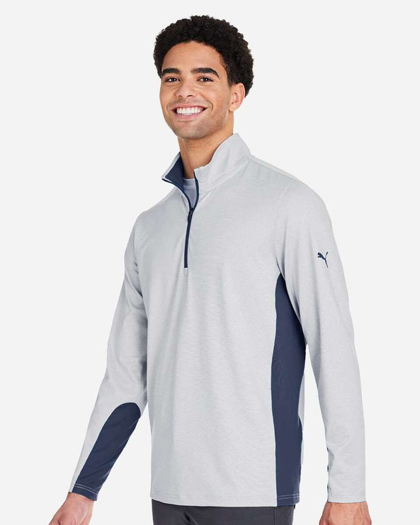 Puma Golf PG410 - Jersey con cremallera y rayas Mesa