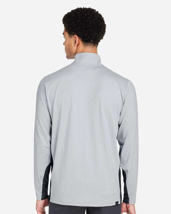 Puma Golf PG410 - Mesa Stripe Quarter-Zip Pullover