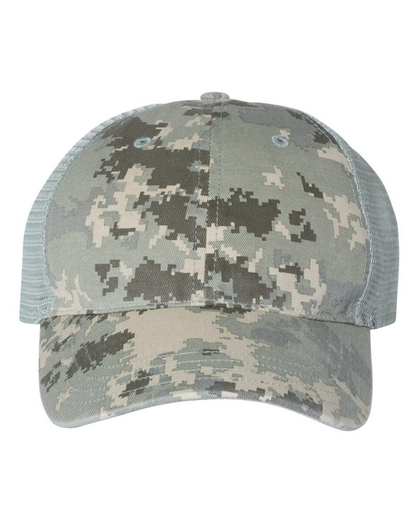 Richardson 111P - Garment Washed Printed Trucker Cap