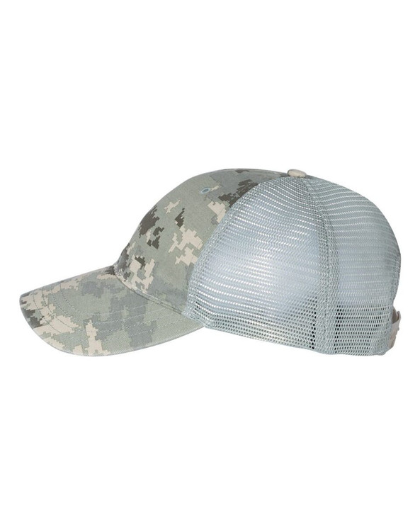 Richardson 111P - Garment Washed Printed Trucker Cap