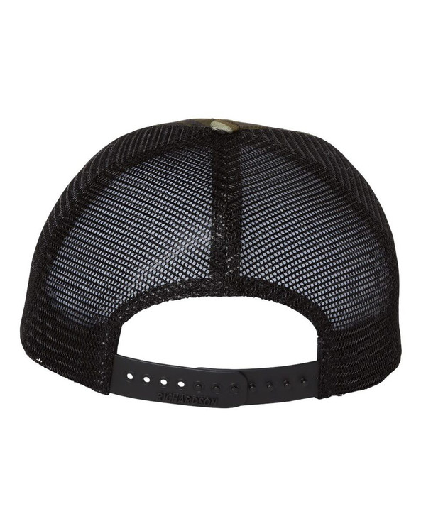 Richardson 111P - Garment Washed Printed Trucker Cap
