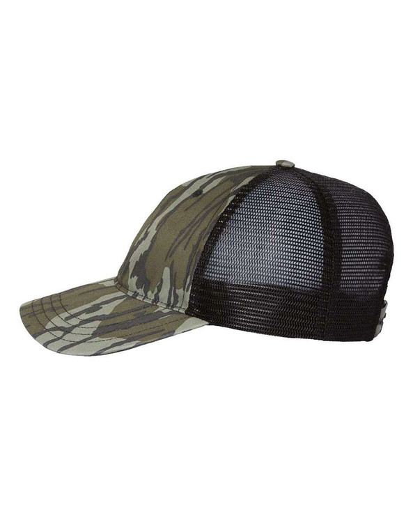 Richardson 111P - Garment Washed Printed Trucker Cap