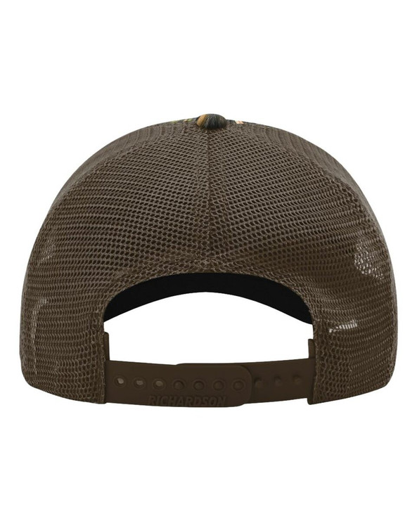 Richardson 111P - Garment Washed Printed Trucker Cap
