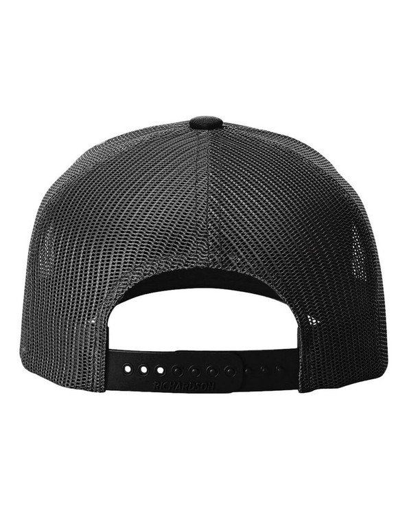 Richardson 112FPR - Gorra Trucker de cinco paneles con cuerda