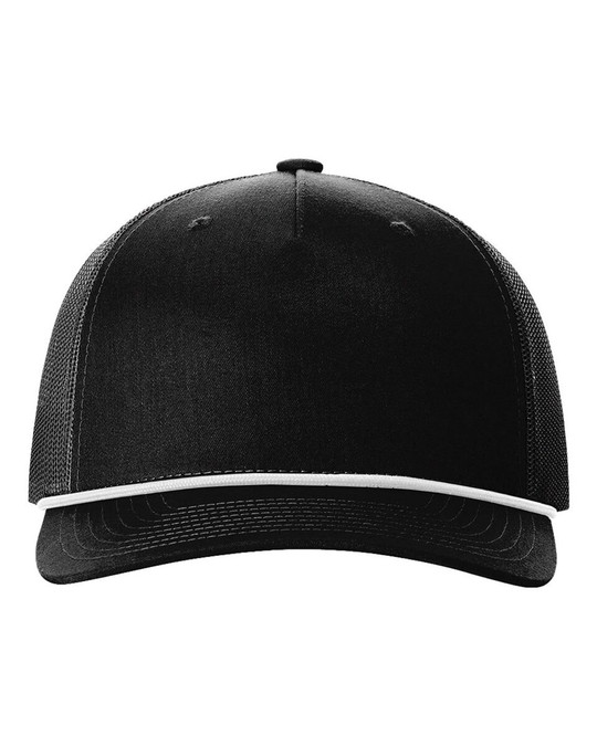 Richardson 112FPR - Gorra Trucker de cinco paneles con cuerda