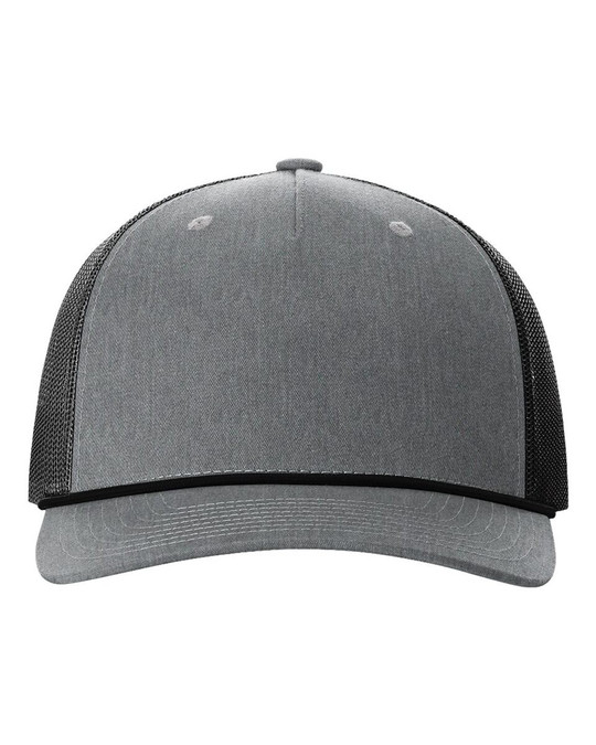 Richardson 112FPR - Gorra Trucker de cinco paneles con cuerda