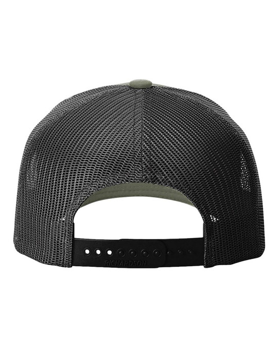 Richardson 112FPR - Gorra Trucker de cinco paneles con cuerda