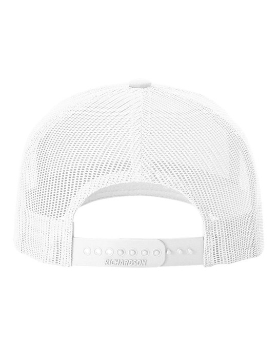Richardson 112FPR - Gorra Trucker de cinco paneles con cuerda