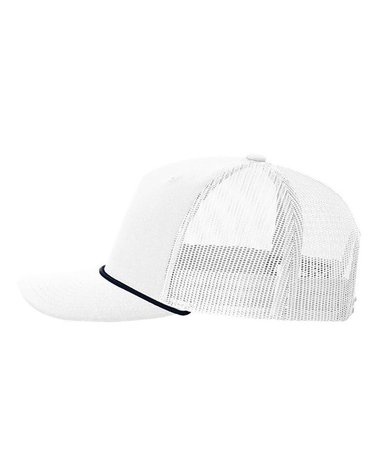 Richardson 112FPR - Gorra Trucker de cinco paneles con cuerda