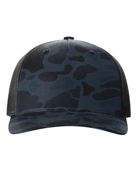 Richardson 112PFP - Gorra de cinco paneles con estampado