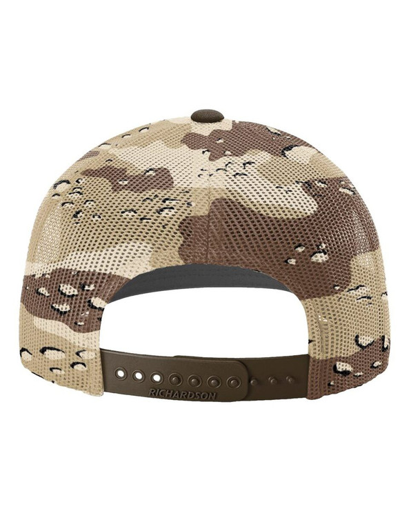 Richardson 112PM - Gorra de malla estampada