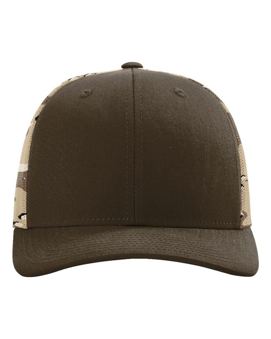 Richardson 112PM - Gorra de malla estampada