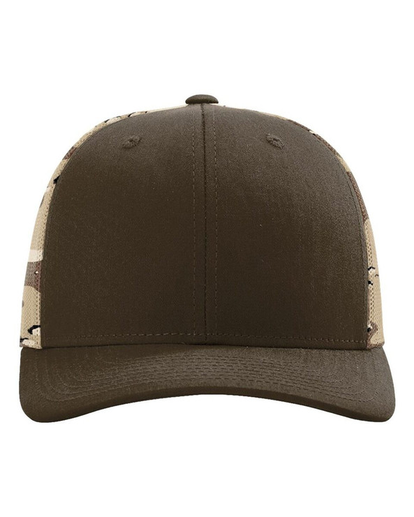 Richardson 112PM - Gorra de malla estampada