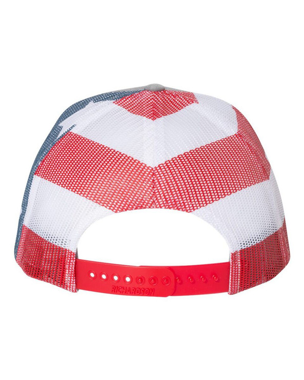 Richardson 112PM - Gorra de malla estampada
