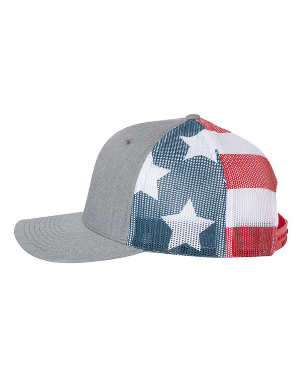 Richardson 112PM - Gorra de malla estampada
