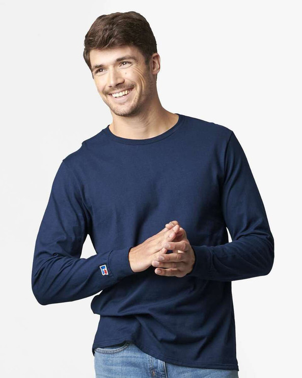 Russell Athletic 600LRUS - Combed Ringspun Long Sleeve T-Shirt