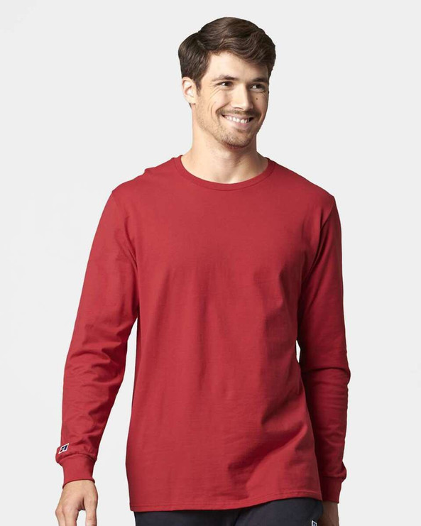 Russell Athletic 600LRUS - Combed Ringspun Long Sleeve T-Shirt