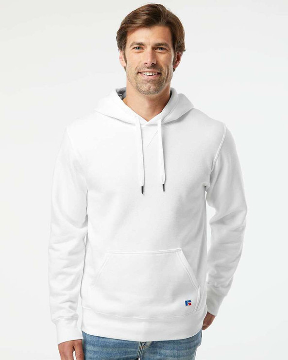 Russell Athletic 82ONSM - Sudadera con capucha de forro polar de algodón enriquecido