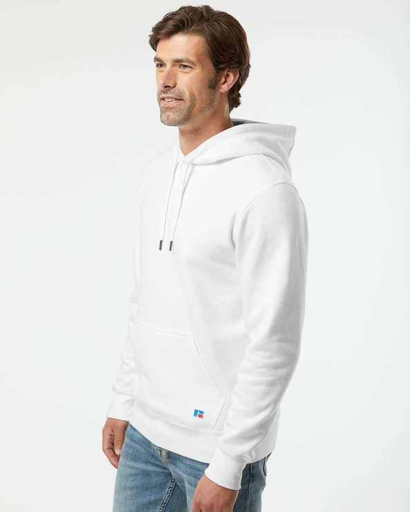 Russell Athletic 82ONSM - Sudadera con capucha de forro polar de algodón enriquecido