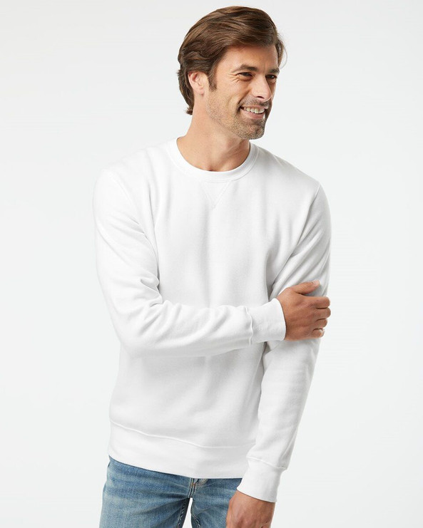Russell Athletic 82RNSM - Cuello redondo de forro polar rico en algodón