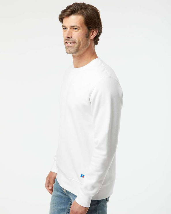 Russell Athletic 82RNSM - Cuello redondo de forro polar rico en algodón
