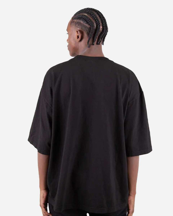 Shaka Wear SHGDD - Camiseta con hombros caídos teñida en prenda