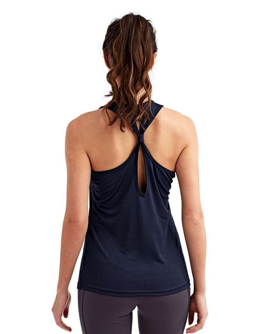 TriDri TD042 - Camiseta de tirantes Venus con espalda anudada para mujer