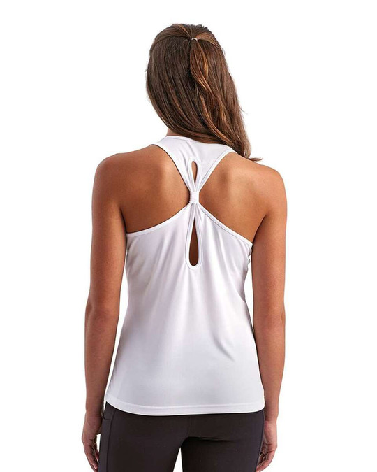TriDri TD042 - Camiseta de tirantes Venus con espalda anudada para mujer