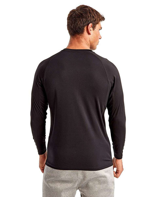 TriDri TD050 - Camiseta técnica de manga larga con paneles