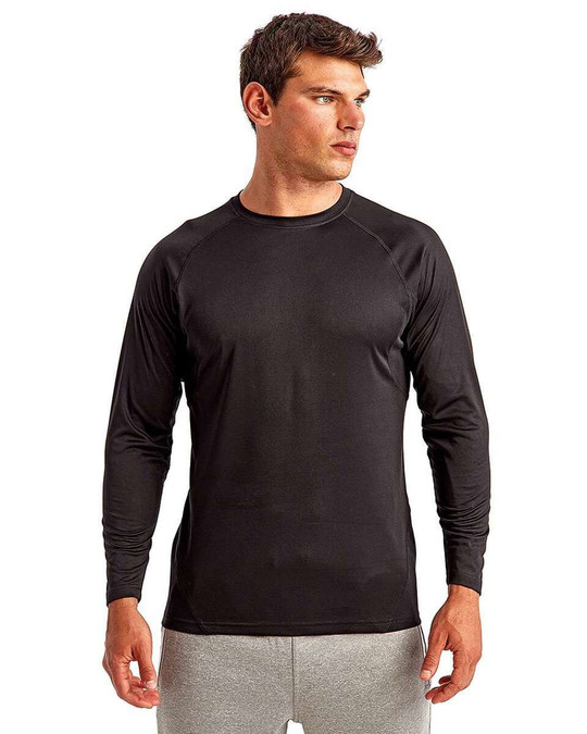 TriDri TD050 - Camiseta técnica de manga larga con paneles