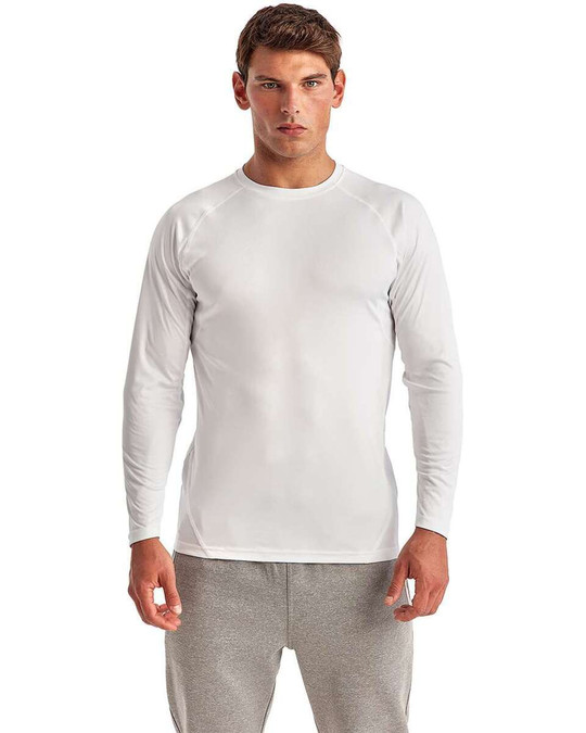 TriDri TD050 - Camiseta técnica de manga larga con paneles