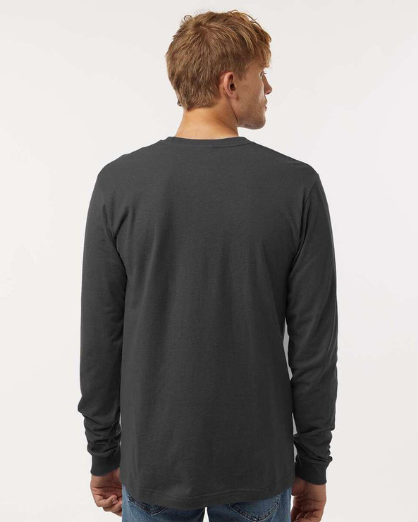 Tultex 202LS - Camiseta de manga larga de punto fino
