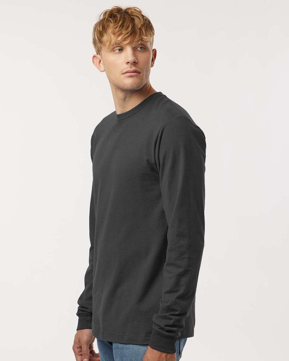 Tultex 202LS - Camiseta de manga larga de punto fino
